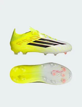 Scarpe da calcio F50 ELITE Firm Ground 34 Team Solar Yellow 2 / Core Black / Lucid Red - Adidas - FashionsVida