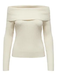 ONLKATIA LS OFF SHOULDER KNT NOOS female