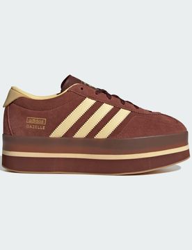 Scarpe Gazelle Stack 42 Fox Brown / Orange Tint / Gum