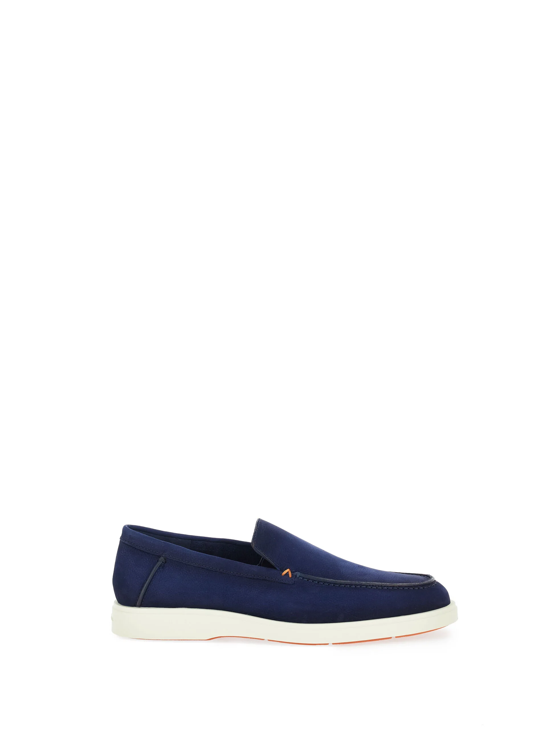 SANTONI Mocassini in pelle BLU 8 - Santoni - FashionsVida