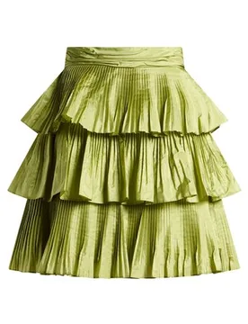 Minifalda Mujer Verde claro 34 Mujer - Valentino Garavani - FashionsVida