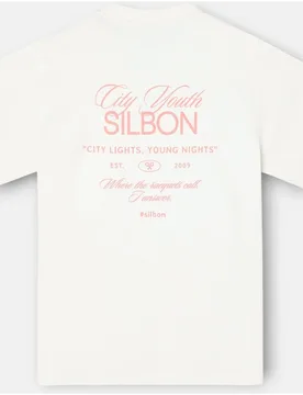 Camiseta special fit de hombre city youth - Silbon - FashionsVida