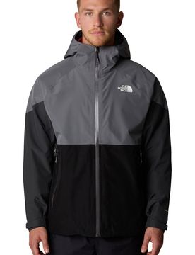 Lightning chaqueta impermeable hombre Gris (S)