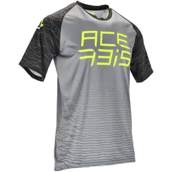 Maglia Moto Mtb Modello FLEX HALO Grigio Giallo taglia L