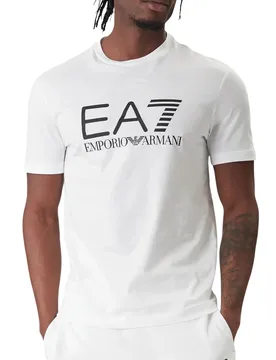 Ea7 Herren T-Shirt Weiß 504195