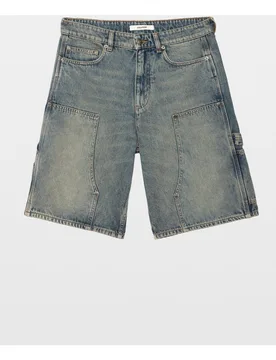 Zadig & Voltaire - Bermuda vaquera de hombre estilo worker ancha - Zadig & Voltaire - FashionsVida