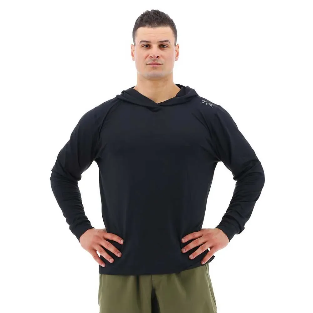 Sweat à Capuche Tech Performance Black M - TYR - FashionsVida