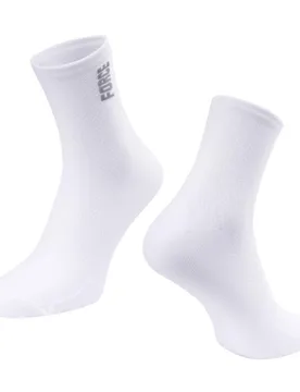 Calzini multisport lunghi COLOR bianco 12 cm - FORCE - FashionsVida