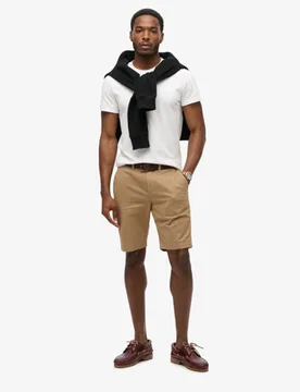 Superdry Herren Vintage Chino Shorts Gelb - Größe: 30 - 49.99 - FashionsVida