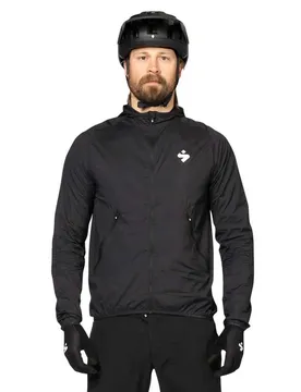 Protection Giacca Hunter Hooded Wind Black