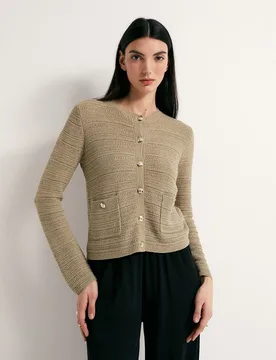 Sfera - Chaqueta punto estructura - Sfera - FashionsVida