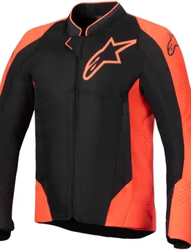 Giubbotto Moto Estivo VIPER AIR V4 Rosso Fluo Ne taglia M - Alpinestars - FashionsVida