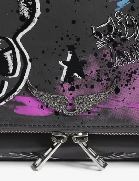 Zadig & Voltaire - Bolso de mano rock humberto cartera de mano de cuero - Zadig & Voltaire - FashionsVida
