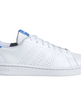 Baskets Advantage Ftwr White / Ftwr White / Blue Burst EU 38 2/3 - Adidas - FashionsVida