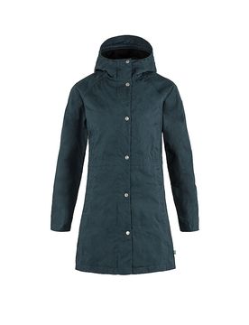 Parka d'hiver Karla Hydratic à capuche bleu marine XS