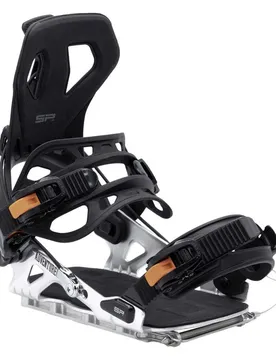 Sp Fixations De Snowboard Split Me Black / Silver M Homme