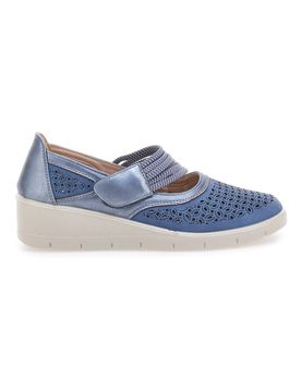 Mocassini denim traforati con strappo The 5 36