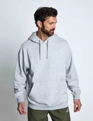 Cotton Rich Hoodie Grey Marl male