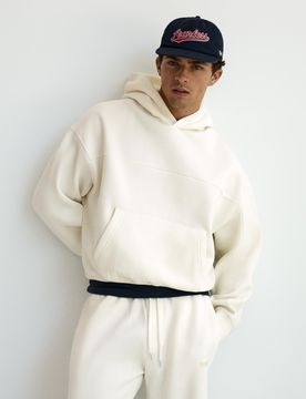 Sweat À Capuche M Blanc