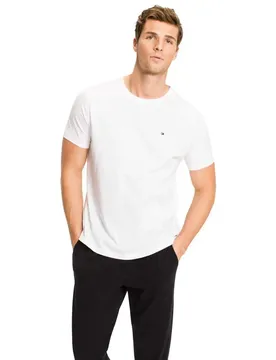 T-shirt à Manches Courtes White 2XL