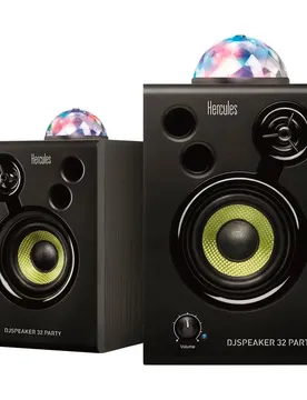 Haut-parleurs Djspeaker 32 Party Black One Size unisex