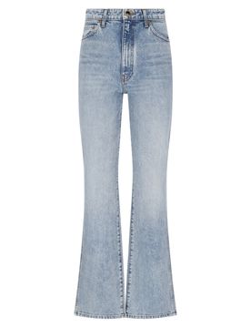 Women's Denim Jeans with Stretch Waistband