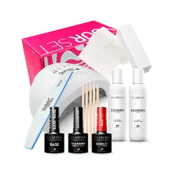 CLARESA Kit Manicura Con Lampara