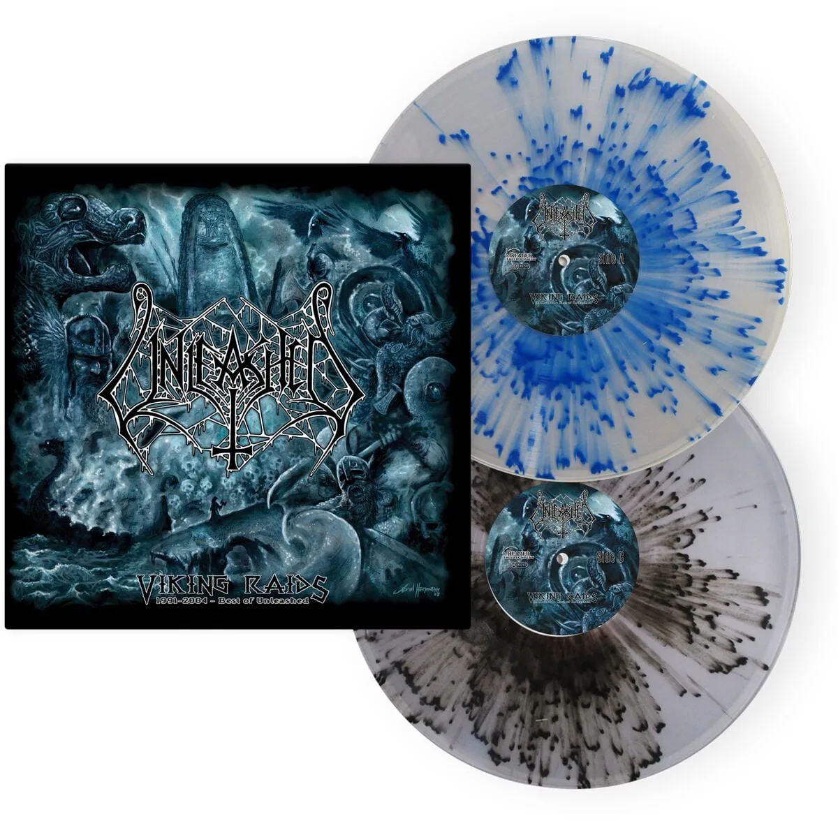 Viking raids von - 2-LP (Coloured, Limited Edition, Re-Issue, Standard) - None - unisex - Unleashed - FashionsVida
