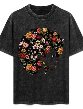 Floral Fro T-Shirt Cool Dry Performance T-Shirt - Aliexpress - FashionsVida