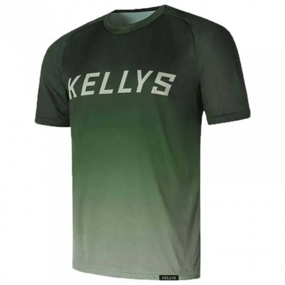 Maglia Da Enduro A Maniche Corte Tyrion 2 Green - Kellys - FashionsVida