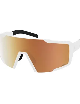 Occhiali Da Sole Fotocromatici Shield Compact Light Sensitive White Matt