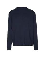 Pull-over bleu marine M