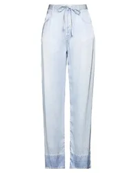 Hose Damen Hellblau M Damen