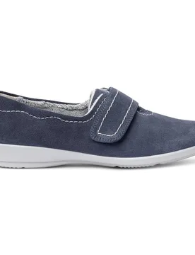 Women's 'Toasty' Slippers in Mid Blue Size: 5 - Mid Blue - Size: 5 - Hotter - FashionsVida