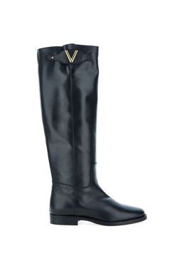 Stivali in pelle NERO 37