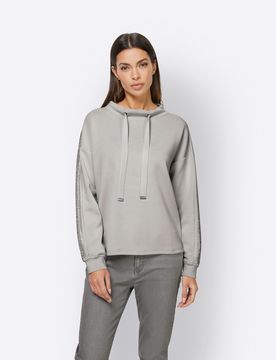 Heine Sudadera gris / plata
