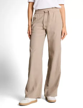 Fluent loose fit wide leg pant female