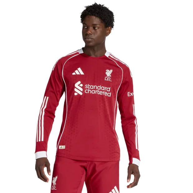 Authentic Men Jerseys/Replicas - Red - Size L - Poly Mesh - Red - Size: Large - Adidas - FashionsVida
