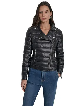 Giacca Trapuntata Dw00007 Metallic Black M