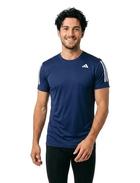 Club 3 Stripes Short Sleeve T-shirt Dark Blue S - Adidas - FashionsVida