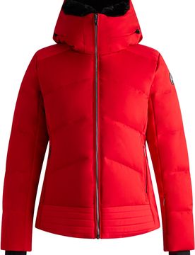 Stepp- Und Daundenjacken Ski Avery Racing für Damen aus Softshell Größe 36 FR Rot