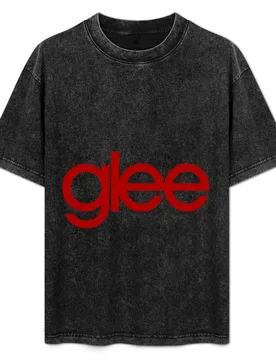 Glee Logo Red T-Shirt Large Size Casual Short Sleeve Top - Aliexpress - FashionsVida