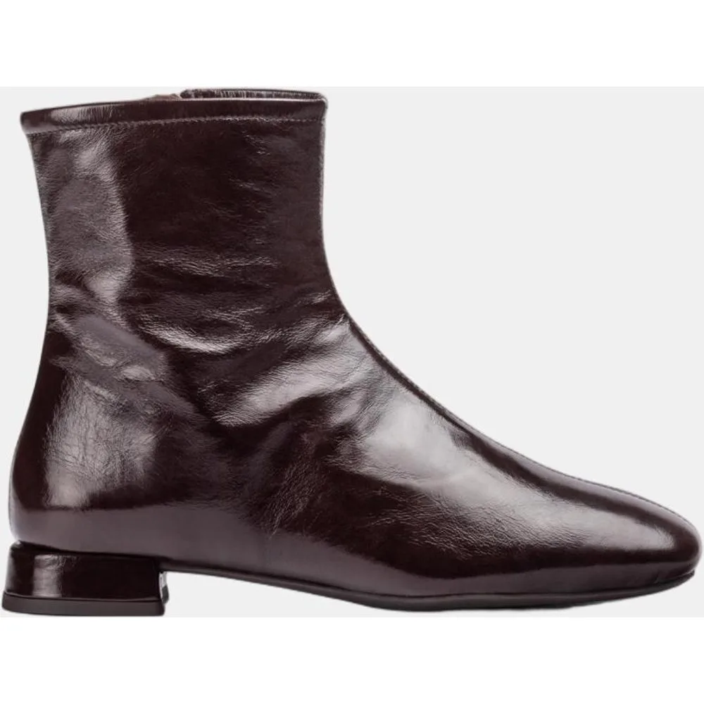 Botines de mujer de piel de tacón bajo - Unisa - FashionsVida