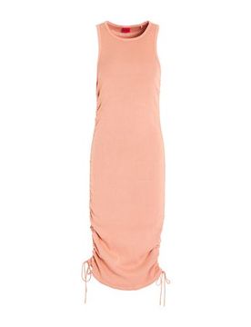 Hugo Vestido midi Mujer Mandarina S,XS Mujer