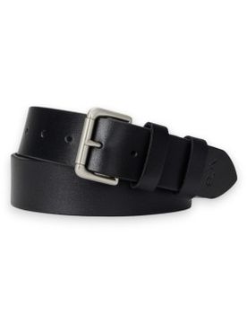 Para hombre. 405899989002 Cinturón de piel con hebilla de rodillo (32), Casual, Clásico