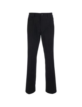 Amiri Script Cotton Slim Flare Pant
