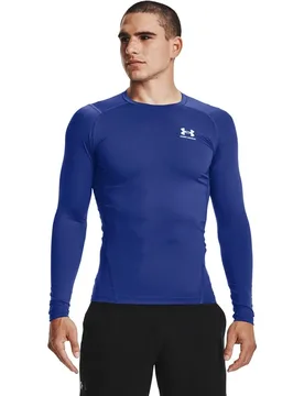 T-shirt à Manches Longues Heatgear Royal 2XL - Under armour - FashionsVida