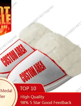 Custom Raw Edge Slippers Diy Warm Shoes Men And Women Home Plush Slippers Cotton Bedroom Custom Thermal Light Slippers - Aliexpress - FashionsVida