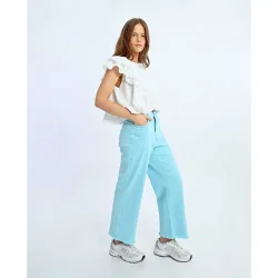 Vaquero de mujer tobillero de tiro alto