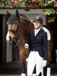 Kudos Trense Double Bridle, black/black Full